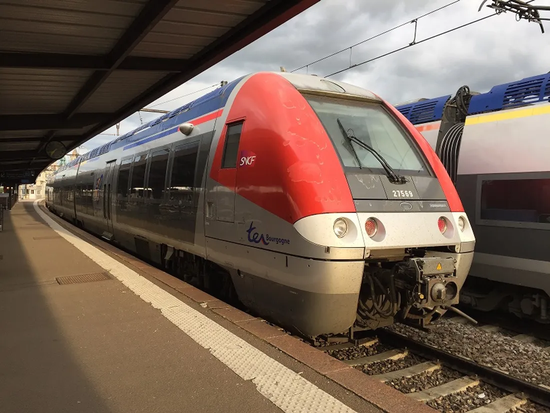 Le trafic sera coupé ce week-end sur la ligne TER Dijon-Paris 